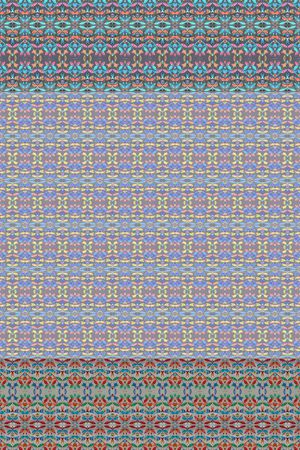 几何炫彩印花华亿平台图片