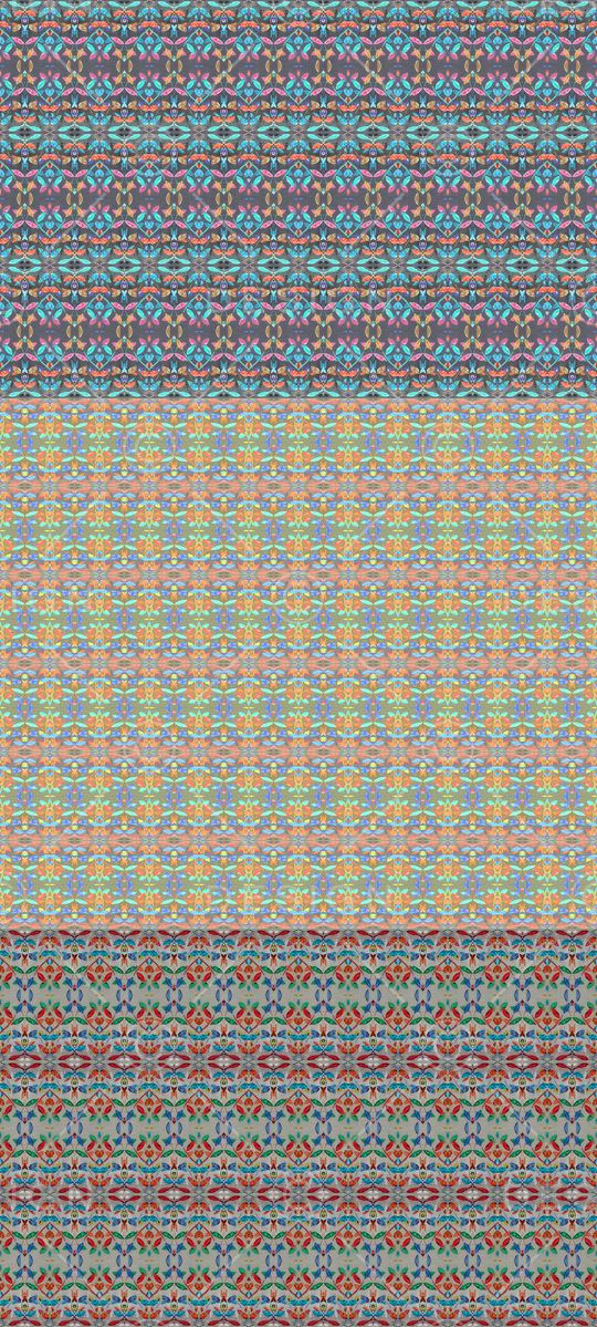 几何炫彩印花华亿平台图片