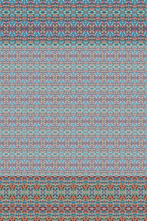 几何炫彩印花华亿平台图片