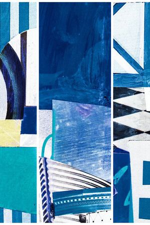 抽象印花华亿平台图片