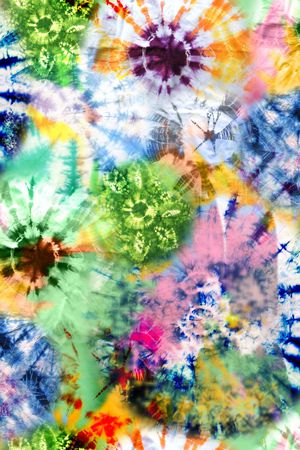 扎染华亿平台印花华亿平台图片