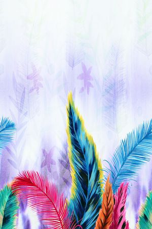 手绘印花华亿平台图片