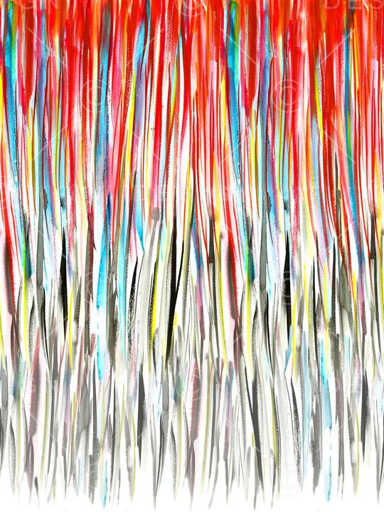 水彩肌理印花华亿平台图片