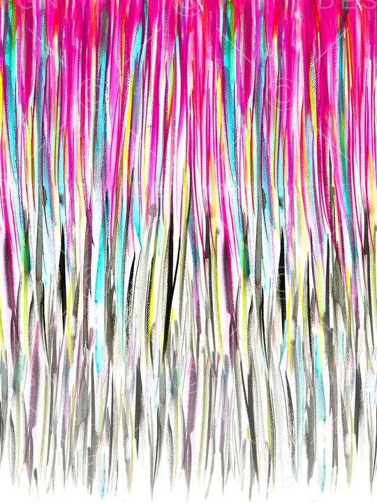 水彩肌理印花华亿平台图片