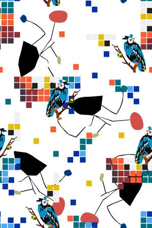 几何印花华亿平台图片