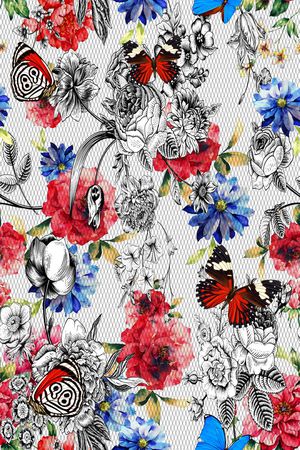 蕾丝印花华亿平台图片