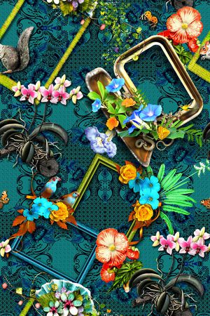 休闲印花华亿平台图片