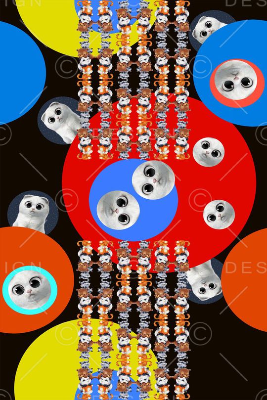 卡通婴童图案印花华亿平台图片