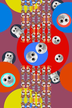 卡通婴童图案印花华亿平台图片