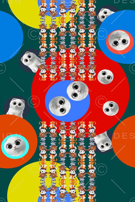 卡通婴童图案印花华亿平台图片