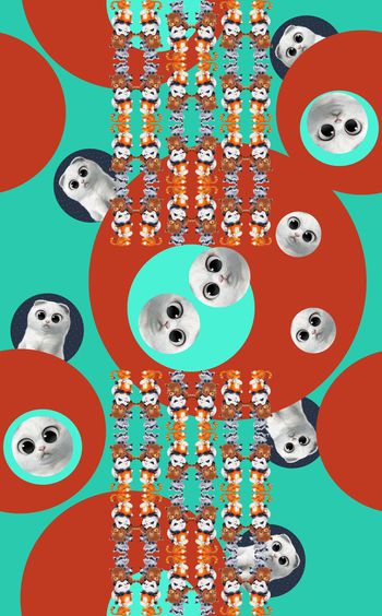 673834-10287 儿童卡通地毯(方)-2