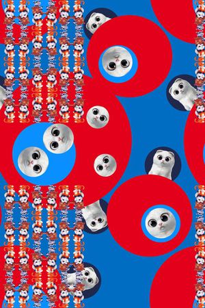 卡通婴童图案印花华亿平台图片