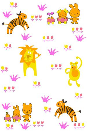 卡通迷彩印花华亿平台图片