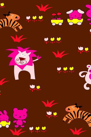 卡通迷彩印花华亿平台图片