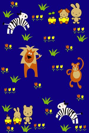 卡通迷彩印花华亿平台图片