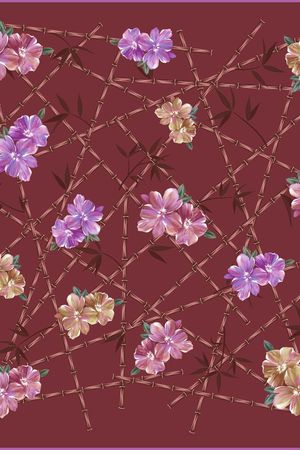 竹子印花华亿平台图片