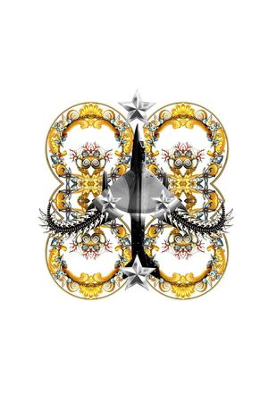 潮流男装印花华亿平台图片