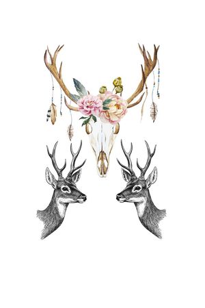 鹿印花华亿平台图片