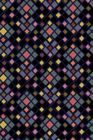 方格印花华亿平台图片