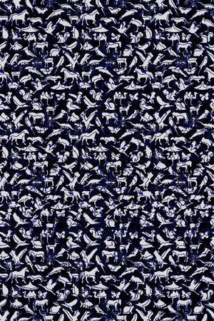 抽象卡通印花华亿平台图片