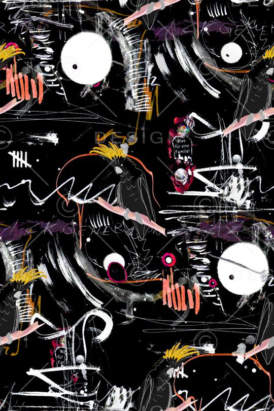 手绘印花华亿平台图片