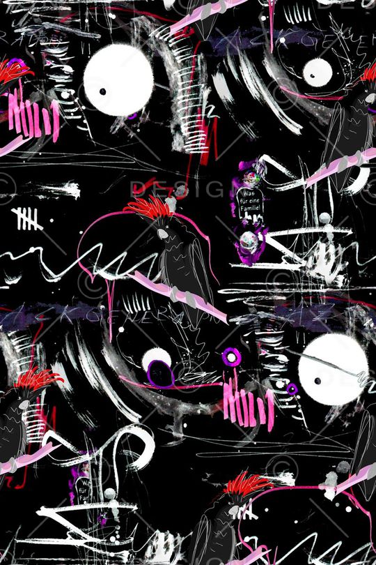 手绘印花华亿平台图片