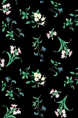 小碎花印花华亿平台图片