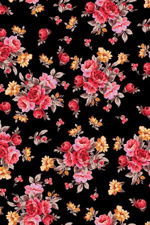 女装睡衣乱花印花华亿平台图片