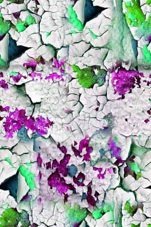 干裂的墙壁印花华亿平台图片