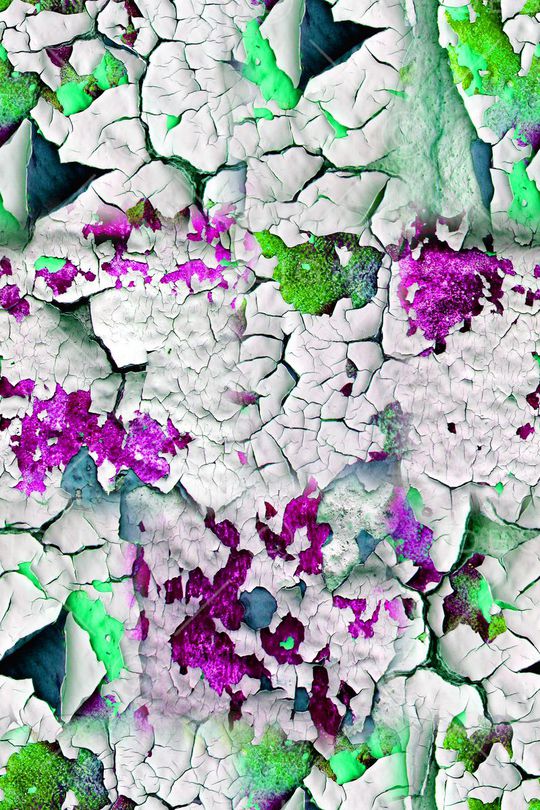 干裂的墙壁印花华亿平台图片