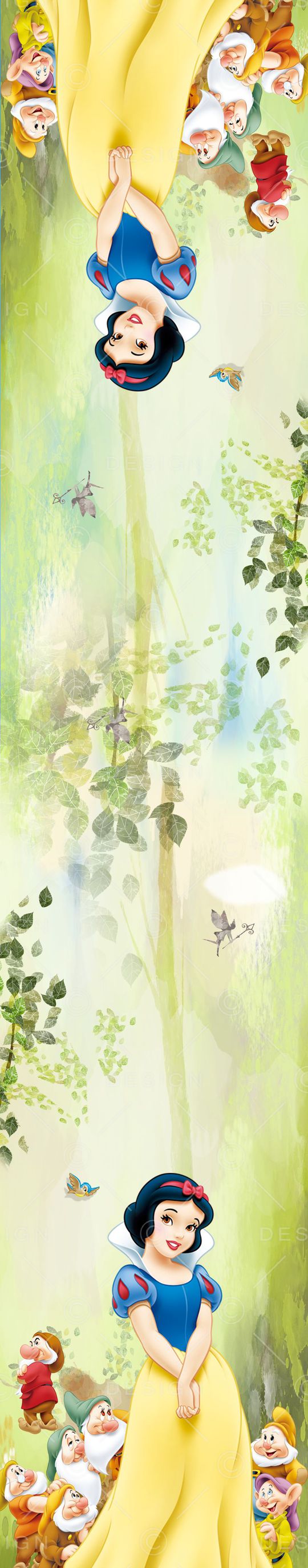 白雪公主儿童丝巾印花华亿平台图片