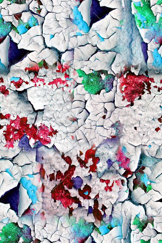 干裂的墙壁印花华亿平台图片