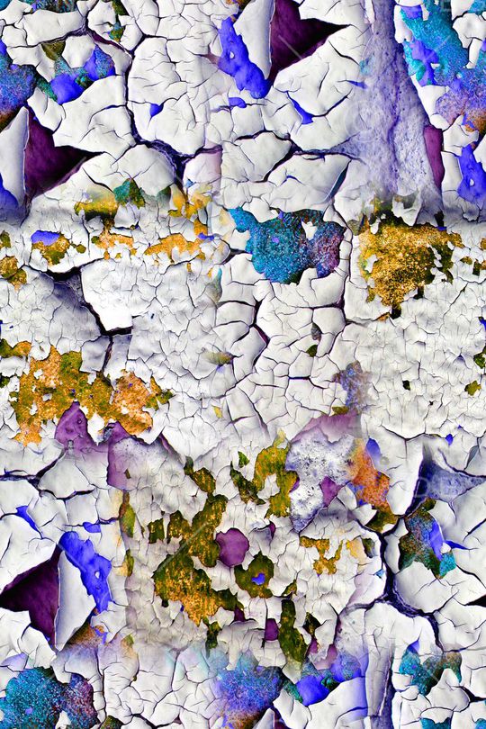 干裂的墙壁印花华亿平台图片