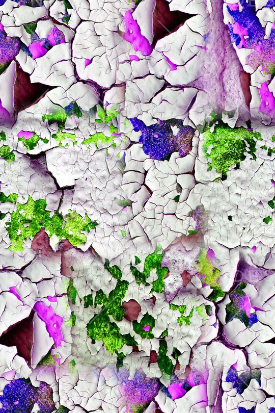 干裂的墙壁印花华亿平台图片