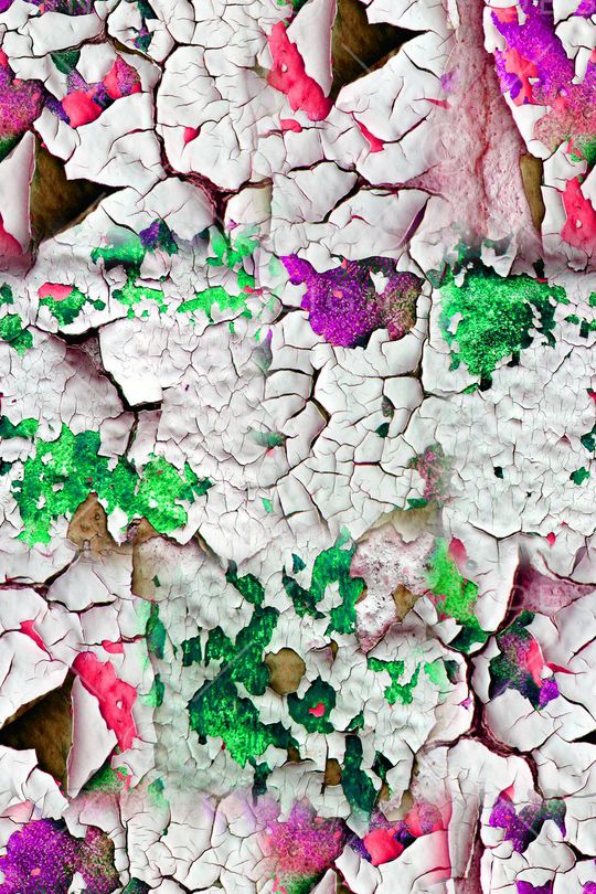 干裂的墙壁印花华亿平台图片