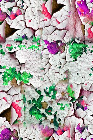 干裂的墙壁印花华亿平台图片