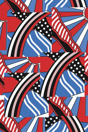 手绘印花华亿平台图片