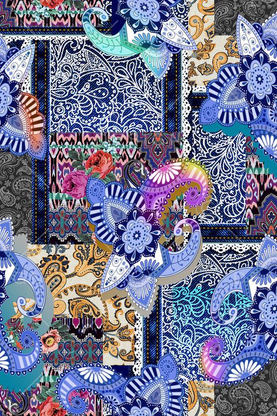 民族风印花华亿平台图片