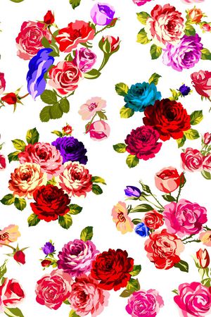 乱花印花华亿平台图片