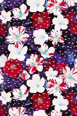 小碎花印花华亿平台图片