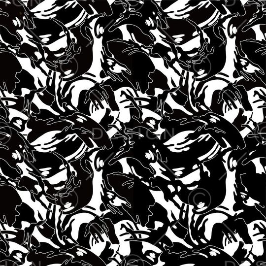 休闲印花华亿平台图片