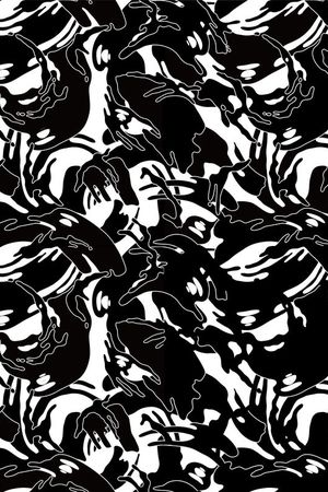 休闲印花华亿平台图片