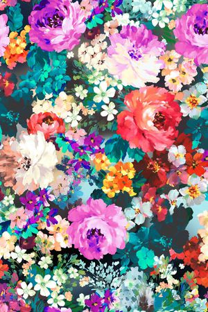 写意印花华亿平台图片