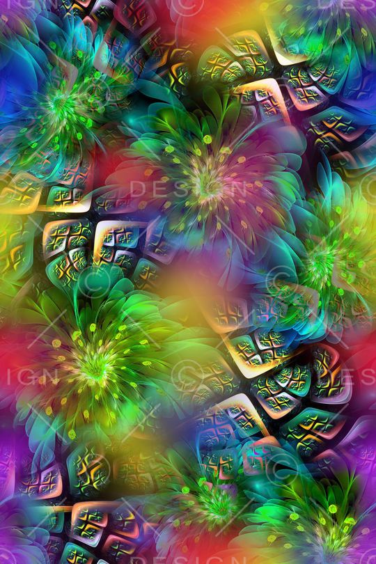 抽象印花华亿平台图片