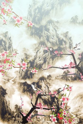 674457-原创真丝旗袍07890b