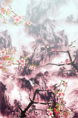 国画印花华亿平台图片