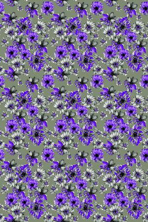 碎花印花华亿平台图片