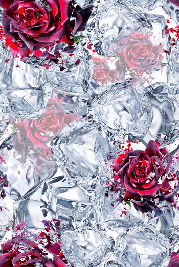 乱花印花华亿平台图片