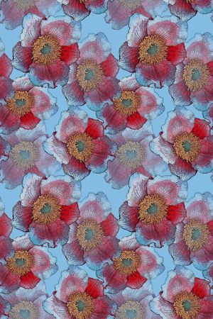 植物花卉印花华亿平台图片