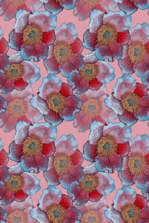 植物花卉印花华亿平台图片